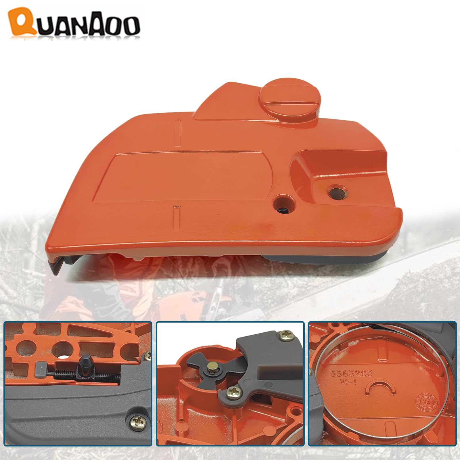 Quanaoo 455ii replacement keeps Husqvarna saws performing with stable chain tension