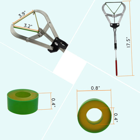 QUANSUPPLY bovine-sheep-goat banding kit ready for field tasks.
