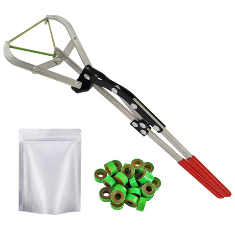 QUANSUPPLY large bander used for cattle banding on big calves, durable tool.