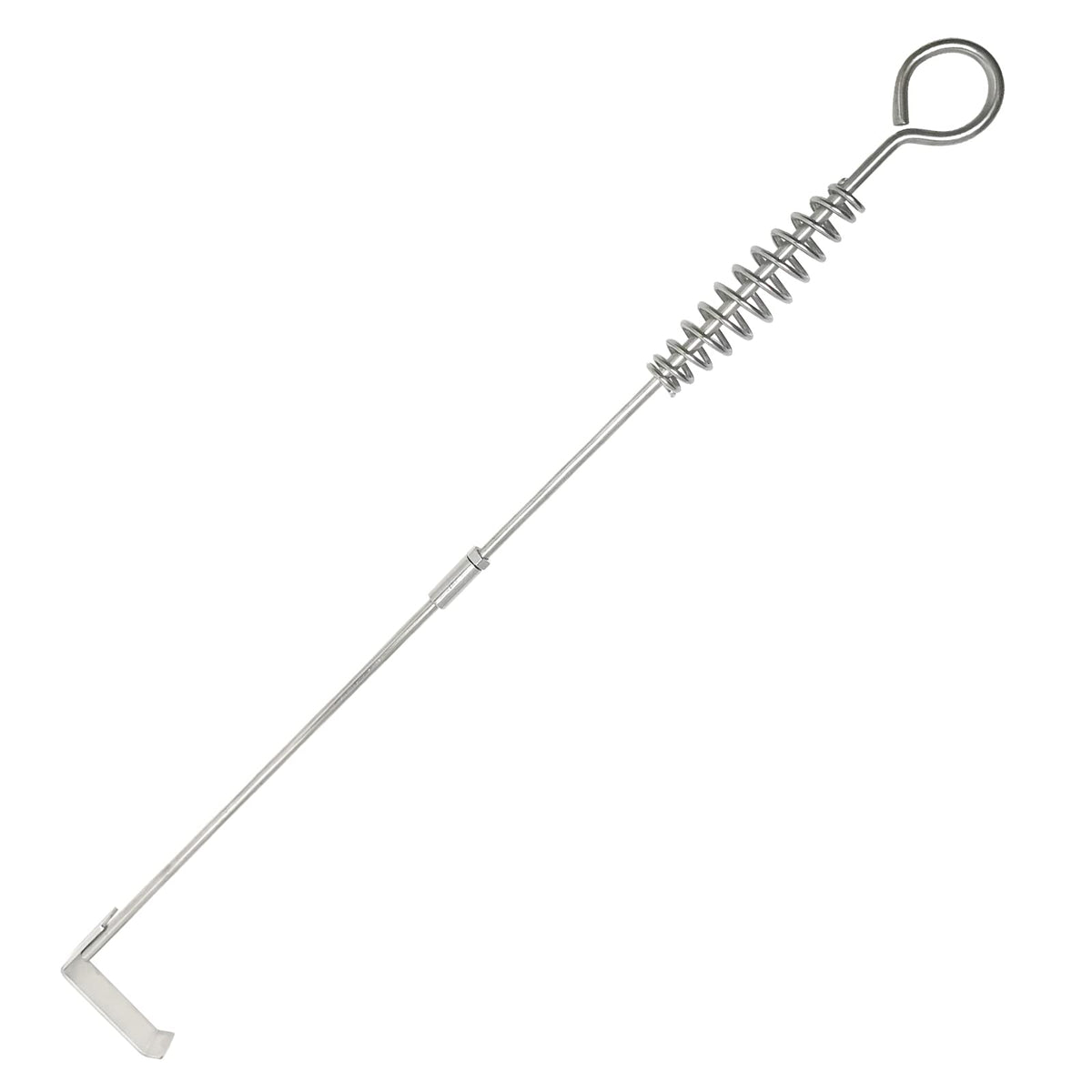 Quantfire 22-Inch ash tool focused on bottom ash cleaning for charcoal grills.