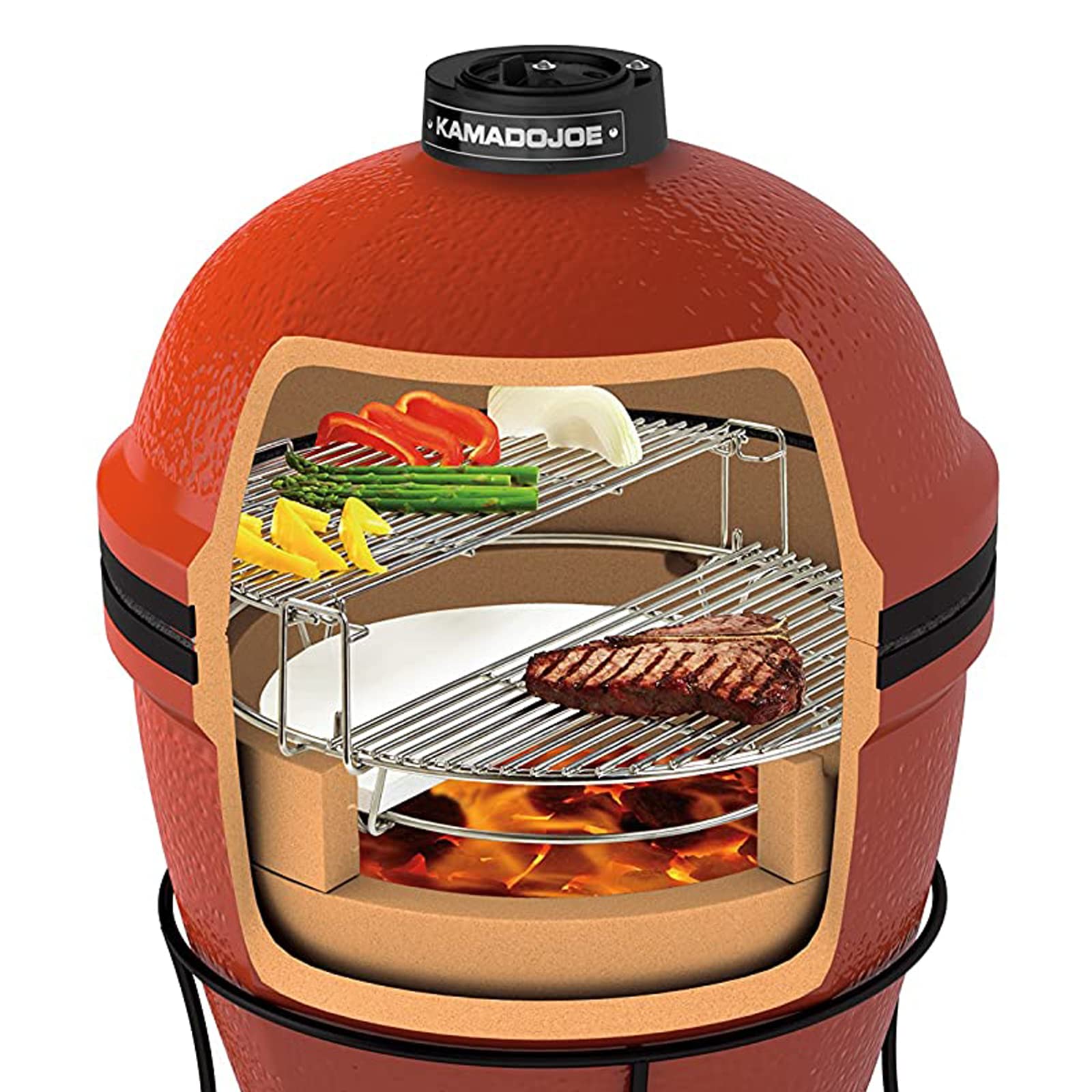 Quantfire two-pack deflectors arranged for enhanced heat retention