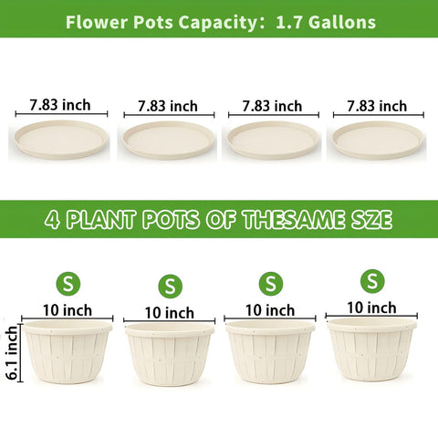 Quarut rolled-rim wine-barrel planter designed for easy movement and elegant decor.