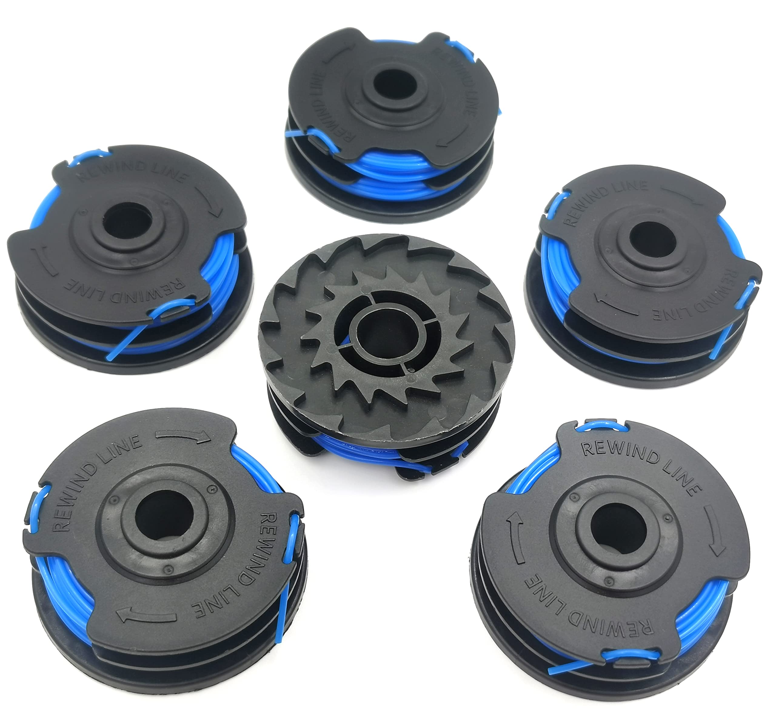 QUASION AC41RL3 autofeed dual-line spool ready for quick, efficient trimming.