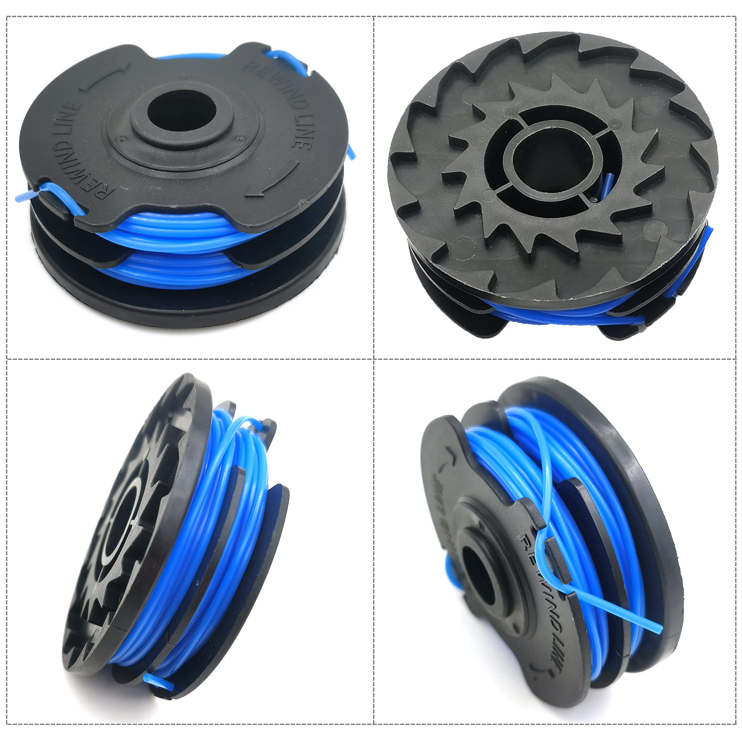 QUASION AC41RL3 spool compatible with Homelite UT41120 trimmers.
