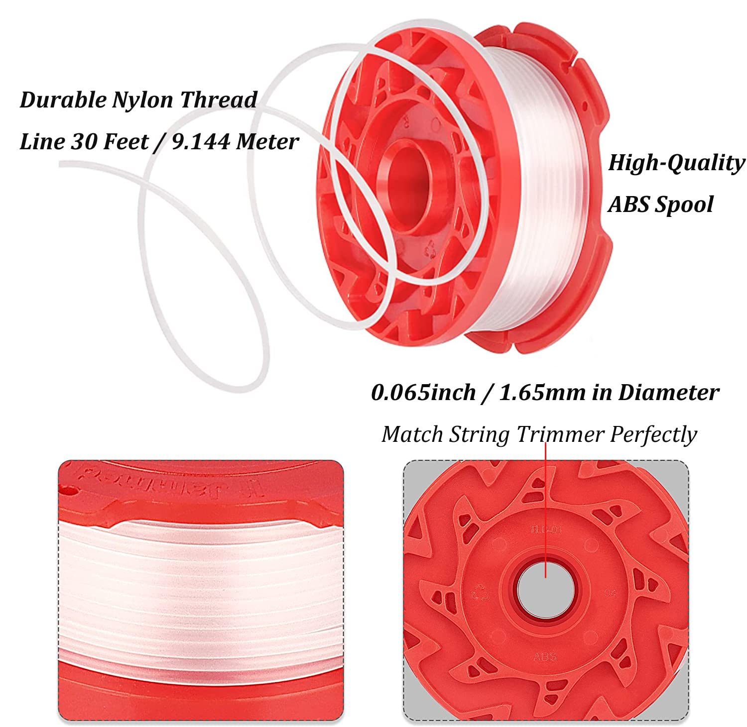 QUASION CMZST0653 durable ABS and nylon construction for lasting use.
