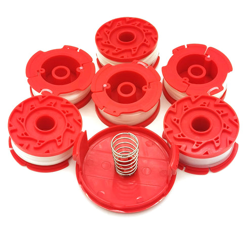 QUASION CMZST0653 weed eater spool for quick, tool-free replacement.