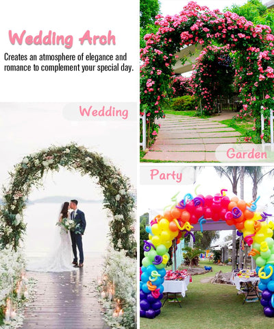 Queension balloon arch frame offers versatile festivity setups.
