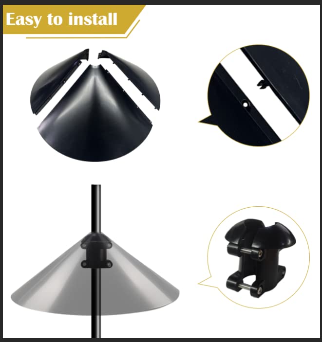 Queension durable PP material resists rust for long-lasting outdoor protection