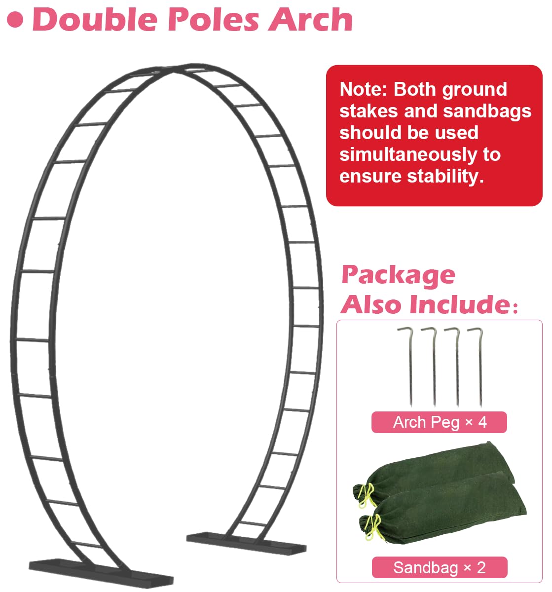 Queension wedding arch garden setup showcases versatile venue styling