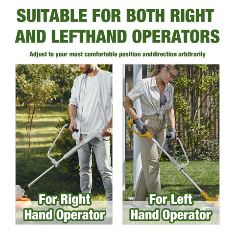 QUFA handle extension multi-use design supports commercial and residential trimming tasks.