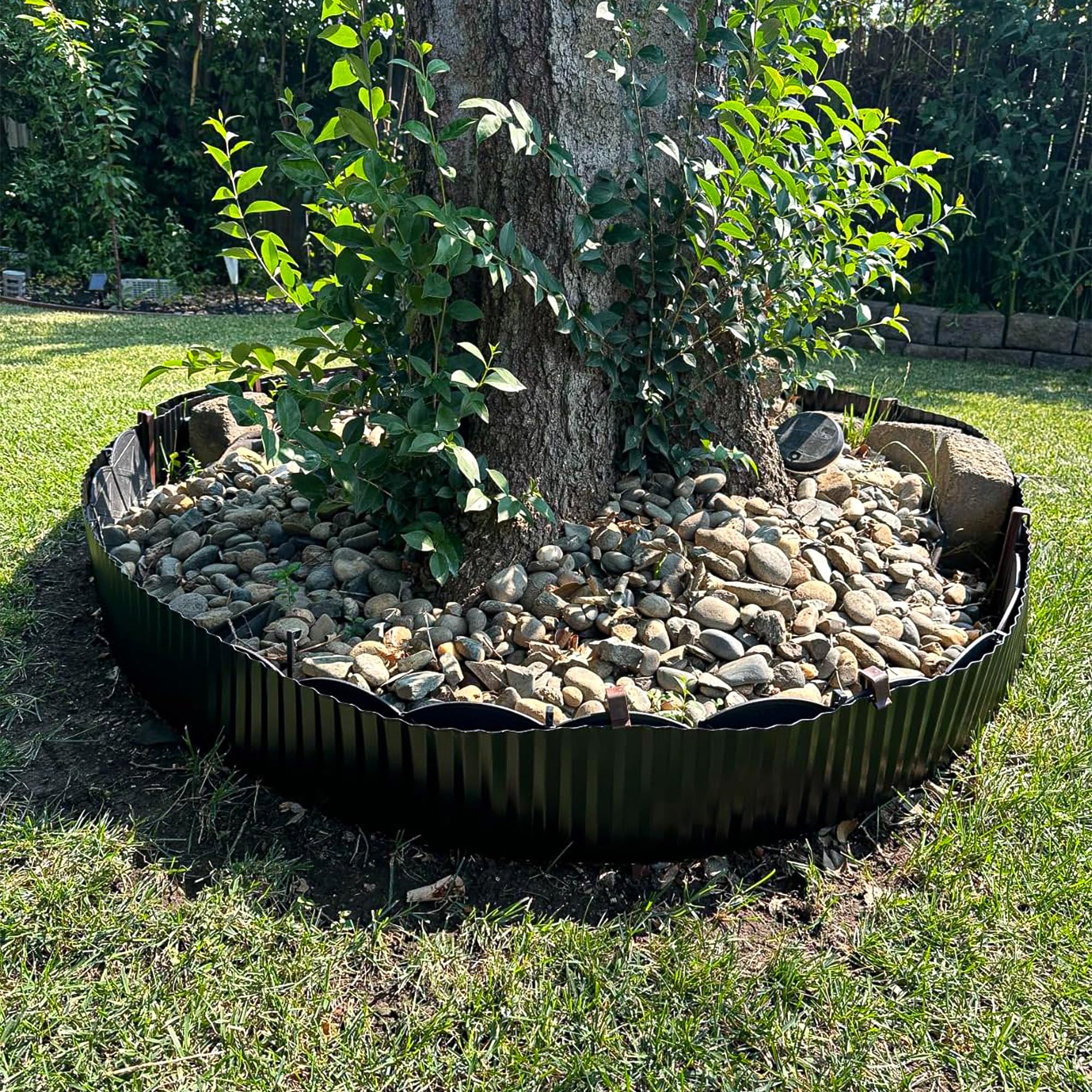 Quibbay color options include black and silver for versatile landscaping.
