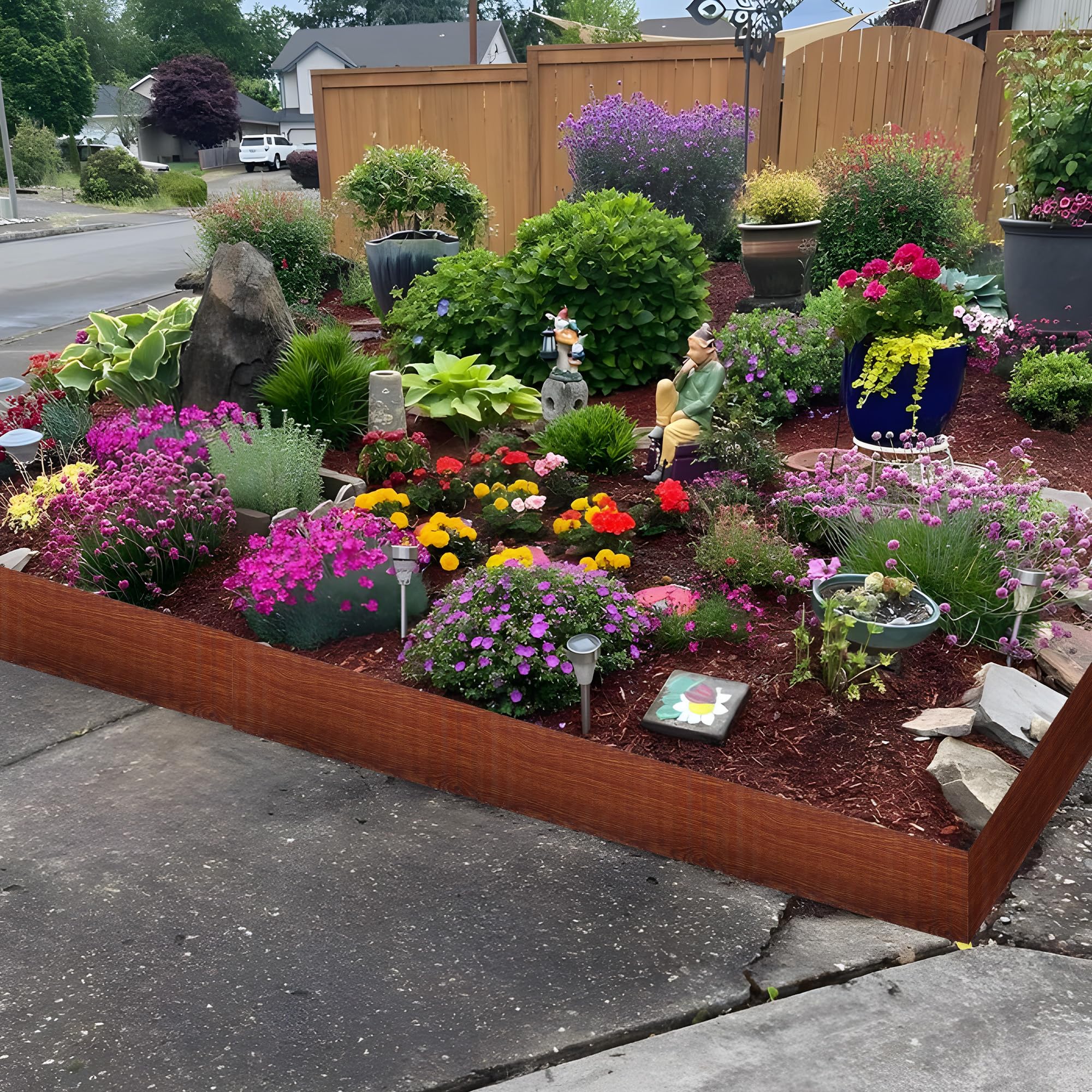 Quibbay edging sizes 30ft and 60ft offer scalable landscape borders.