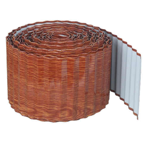 Quibbay corrugated edging setup shows durable no-dig border installation for neat garden edges.