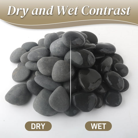 Quibbay stones around a fountain demonstrate durable landscaping and moisture retention.