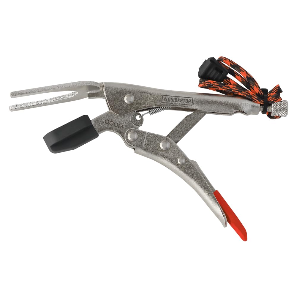 QUICKSTOP QCOM head shutoff tool close-up demonstrates quick response in emergencies.