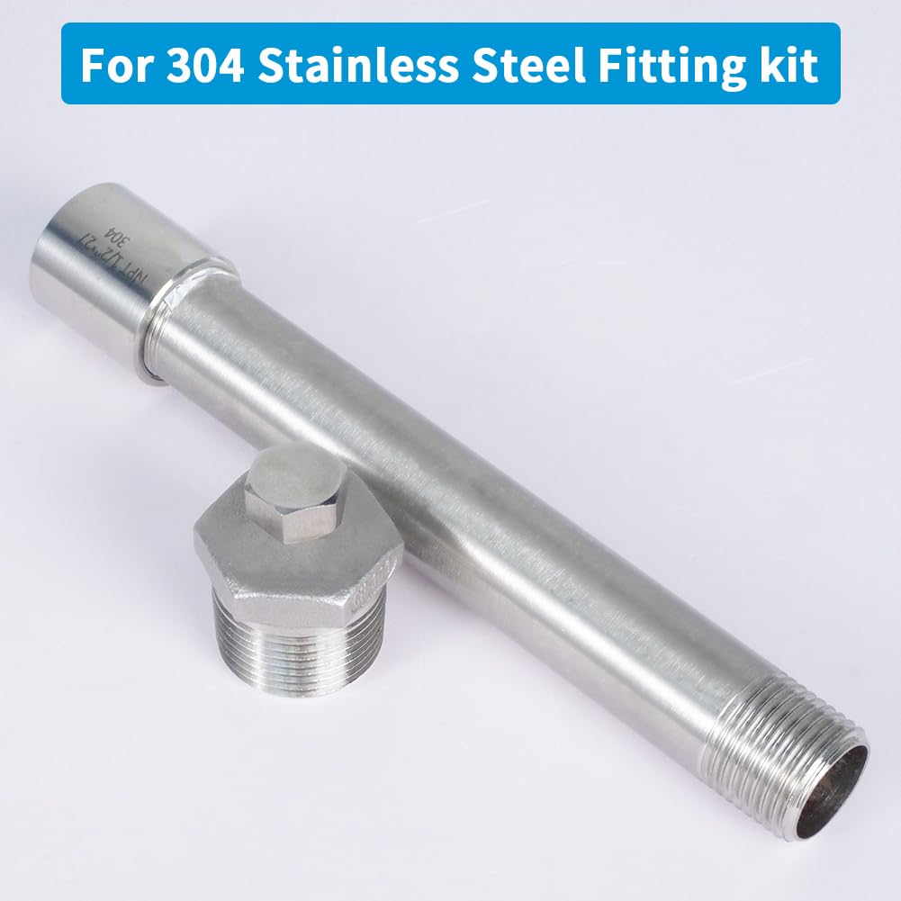Quickun 304 stainless steel pipe coupling for gas systems shows reliable, pressure-rated connections.