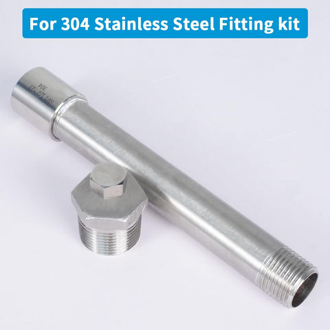 Quickun 304 stainless steel pipe coupling for gas systems shows reliable, pressure-rated connections.
