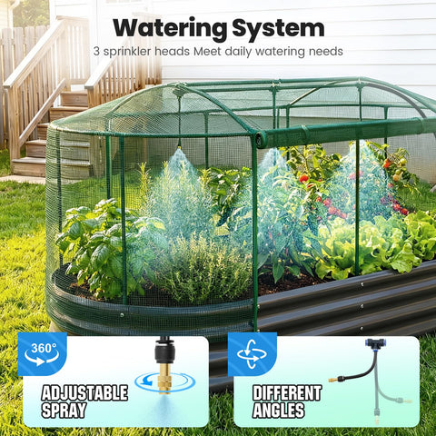 Quictent open-base drainage supports healthy root growth and even moisture.