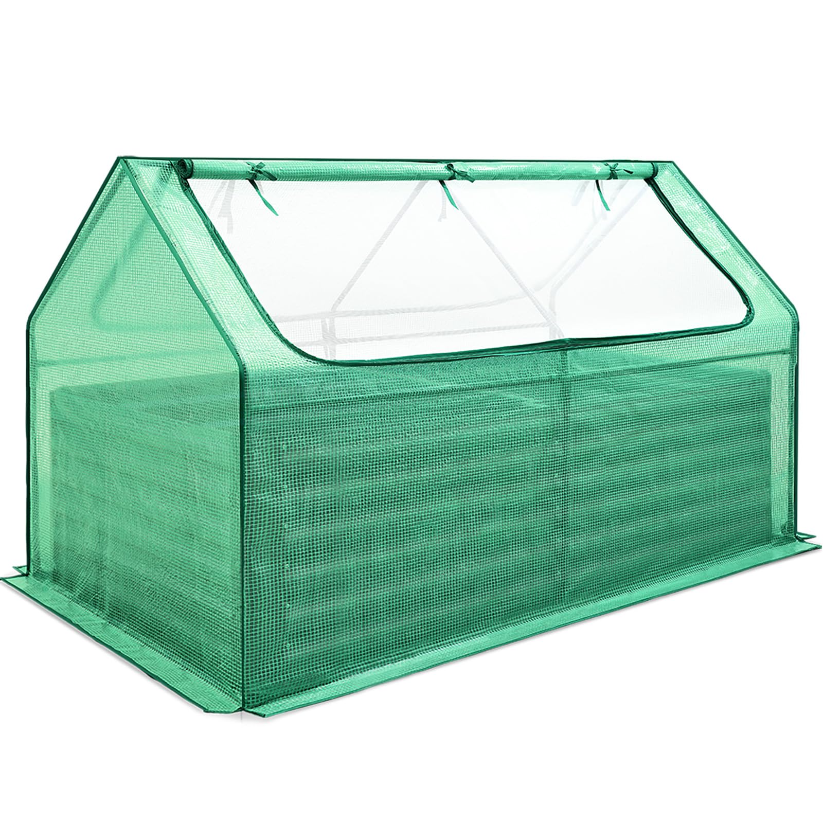 Quictent raised garden bed 6x3 with 22in height supports deep-root crops.