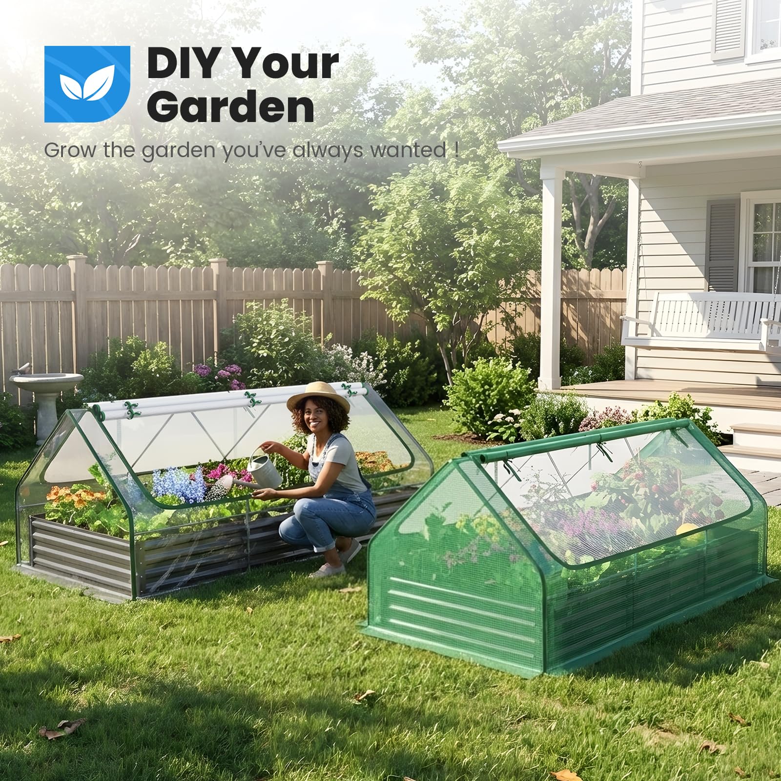 Quictent sturdy galvanized frame close-up underscores wind resistance.