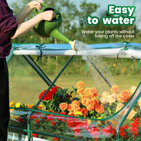 Quictent bed supports growing herbs and vegetables in small spaces
