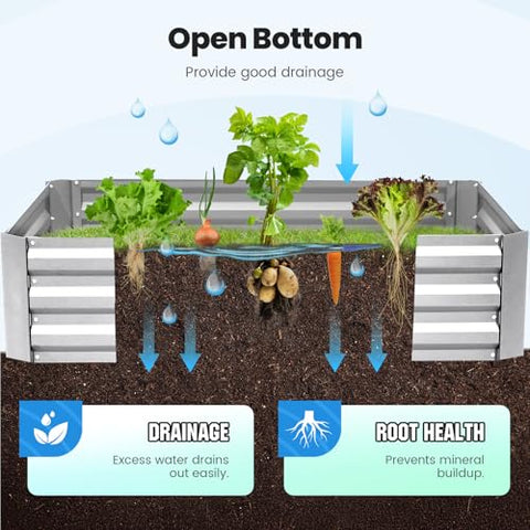 Quictent winter use cover helps protect plants during colder months.