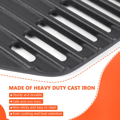 QuliMetal 7644 grates for Weber Q1200 ensure even heat distribution across meals.