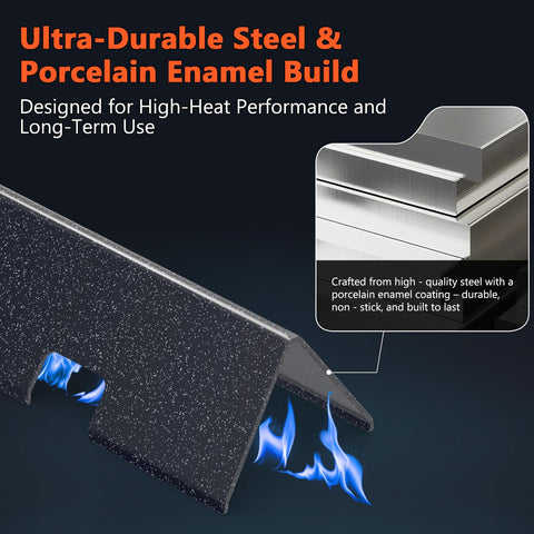 QuliMetal 7735 flavorizer bar with GS4 Spirit II E210, durable construction