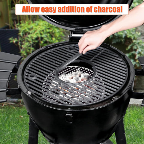 QuliMetal round grate designed for 20-inch grills for versatile replacement