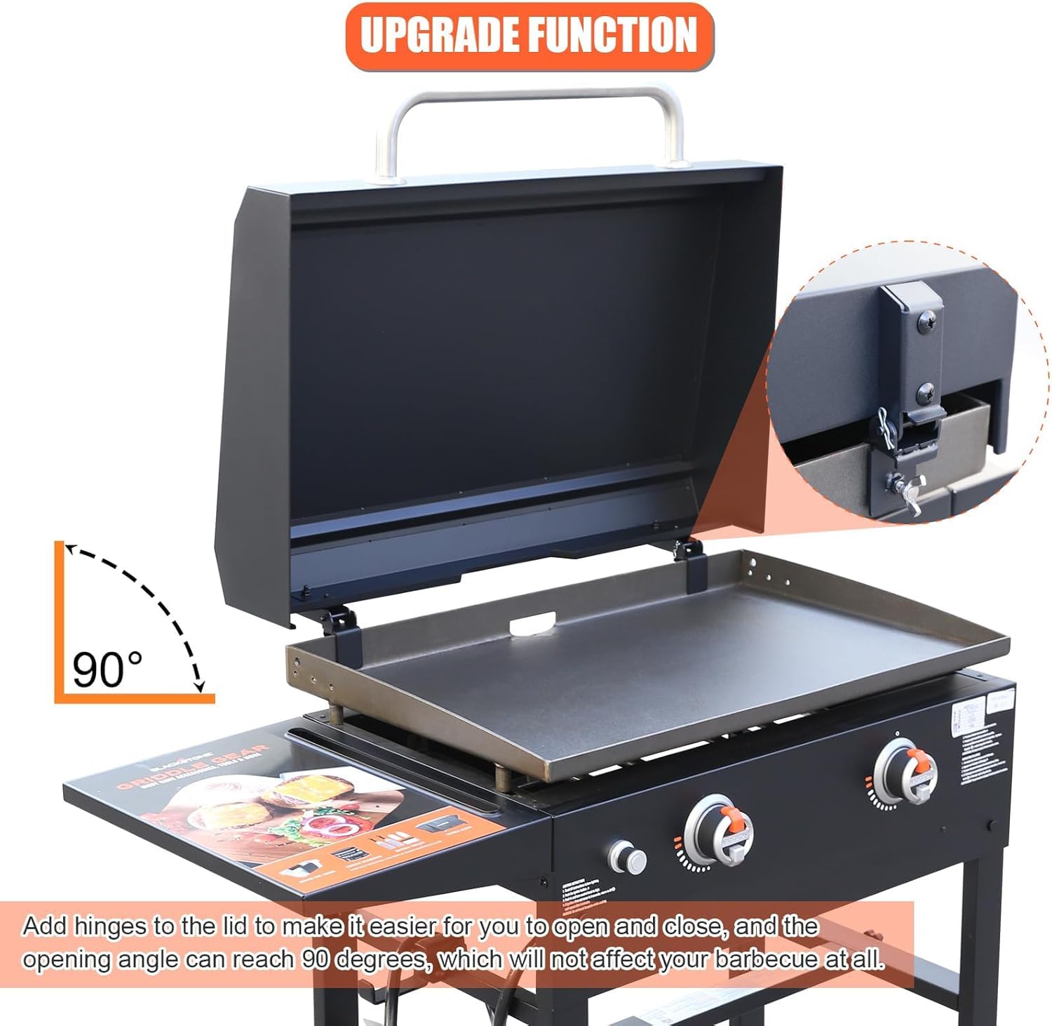 QuliMetal durable hard-hood material guards against rust and wear in all seasons.