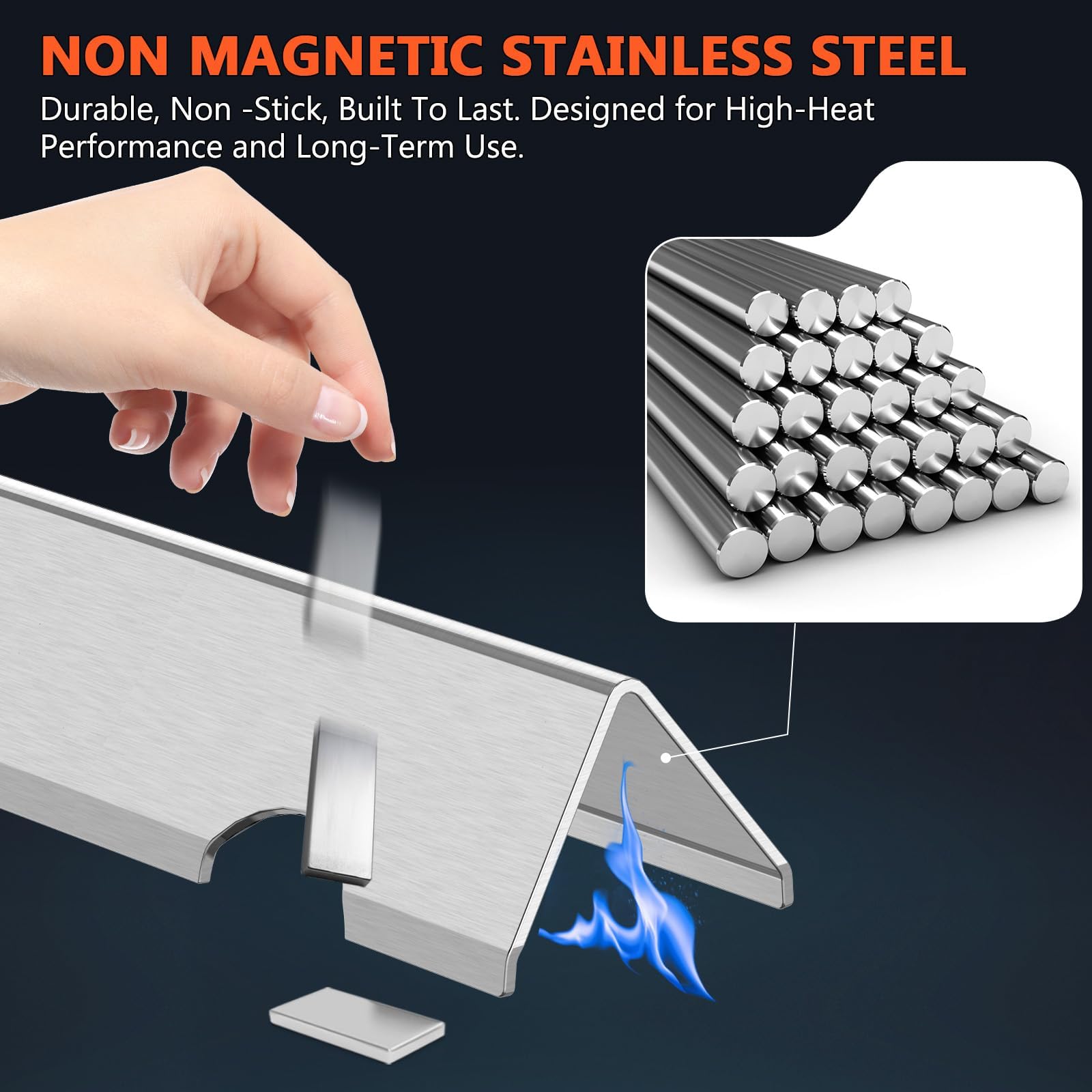 QuliMetal Genesis II heat plates highlight 17GA thickness for robust performance