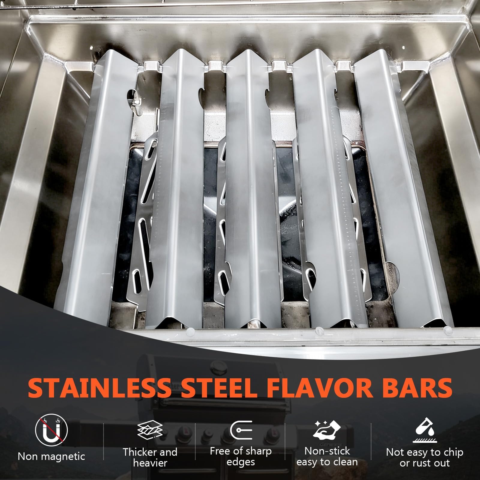 QuliMetal Genesis II replacement bars resist chipping and corrosion