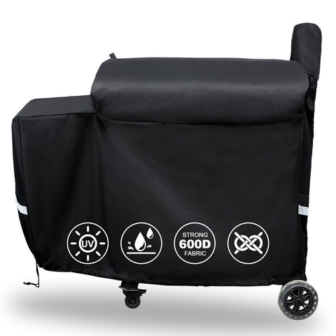 QuliMetal grill cover for Rec Tec fits RT-680/RT-1250, offering weather protection.