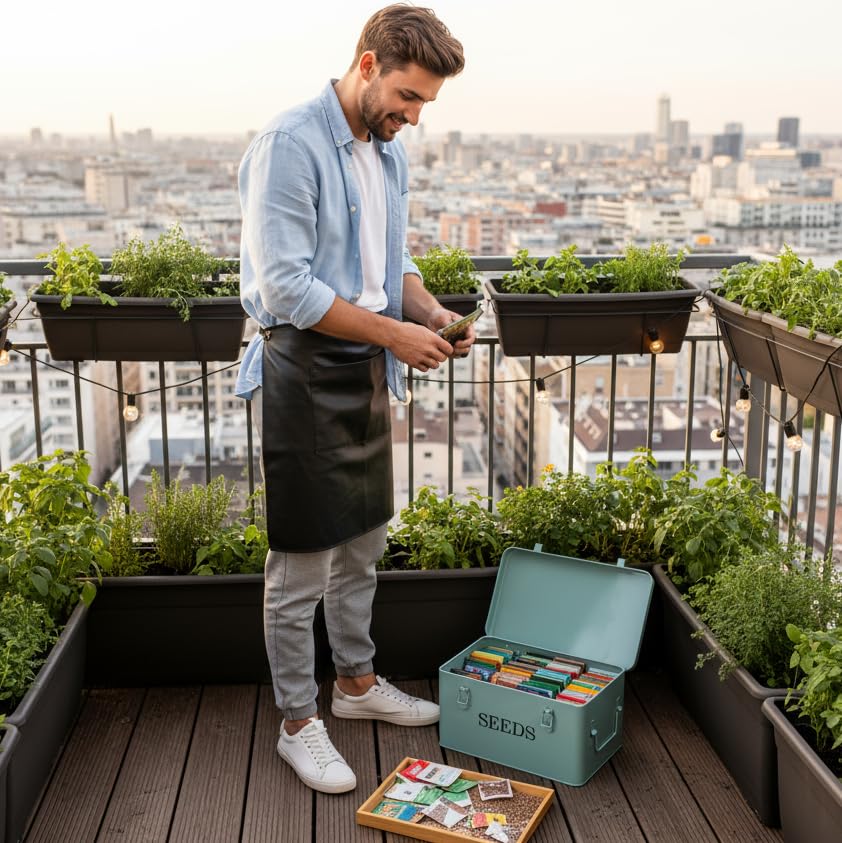QUILIVIK all-in-one garden kit is ideal for shed, garage, and greenhouse.