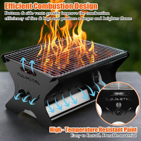 QuliMetal stainless steel cooking grate resists rust for dependable meals