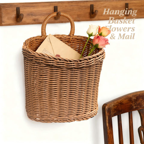 Close-up of Quincry handmade rattan weave and sturdy frame.