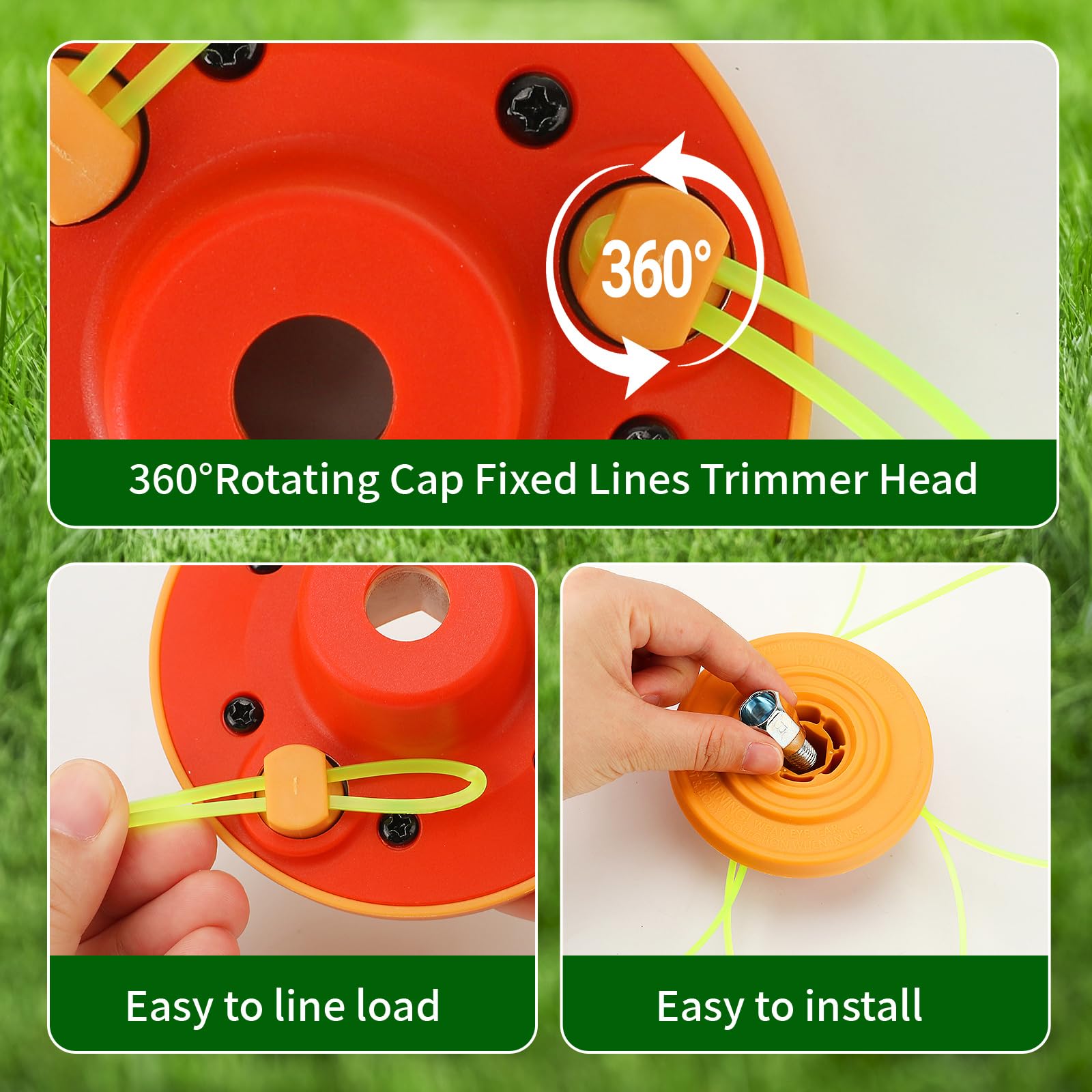 Quintillus H09 universal compatibility covers major gas trimmers.
