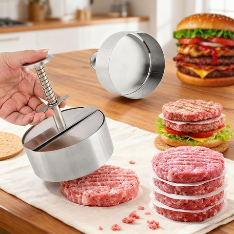 Quivorant press used as mini pan for meatballs and small portions