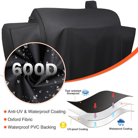 QuliMetal cover for 1230SP protects the grill from rain and dust during backyard sessions