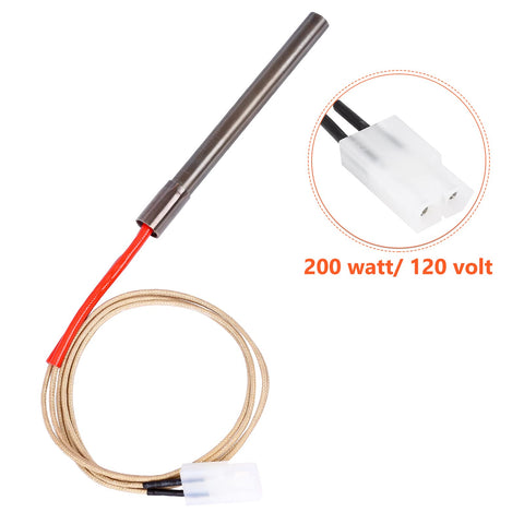 QuliMetal 30-inch ignition rod ready for fast pellet startup.