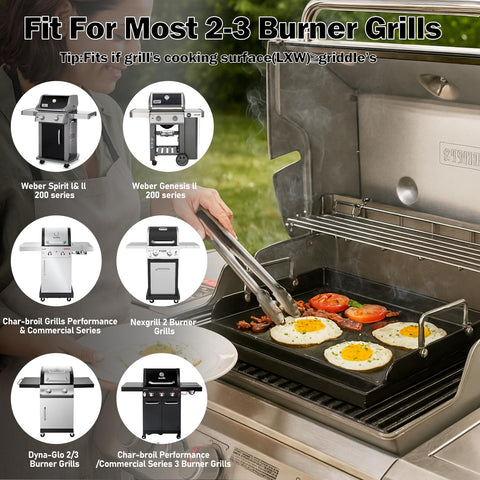 Camping setup with QuliMetal griddle plate for versatile outdoor meals.