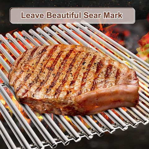 QuliMetal no sharp edges grill grate for safe handling.