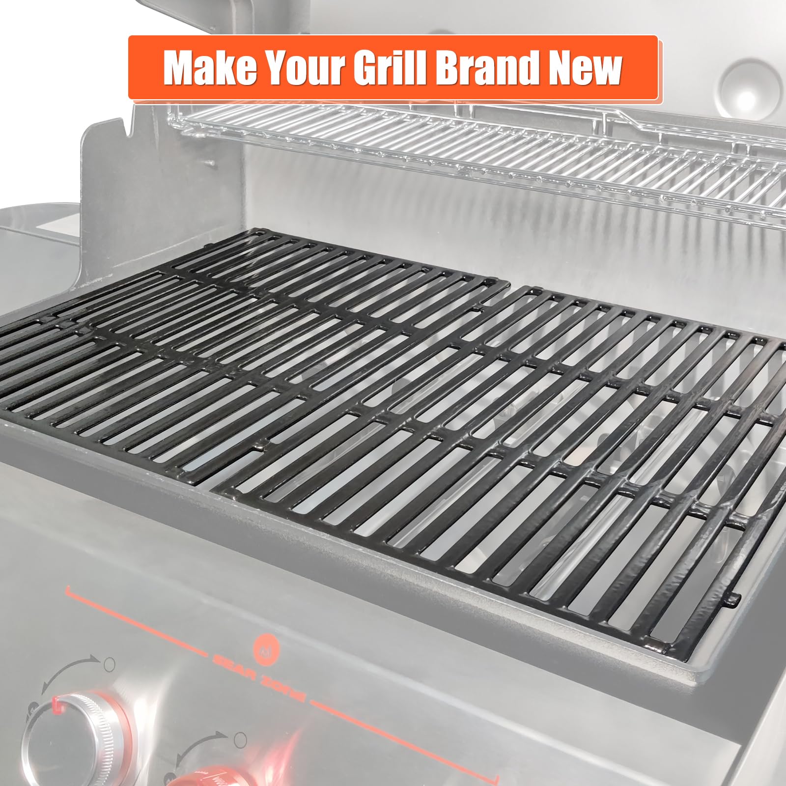 QuliMetal pre-seasoned surface helps food release with less sticking.