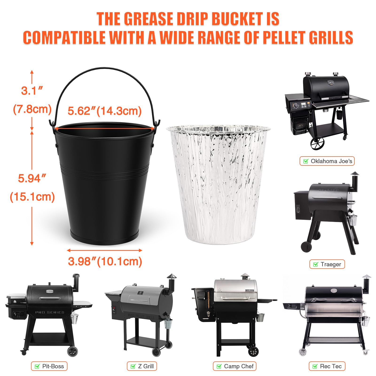 QuliMetal 15-pack liners provide quick, mess-free cleanup after grilling sessions.