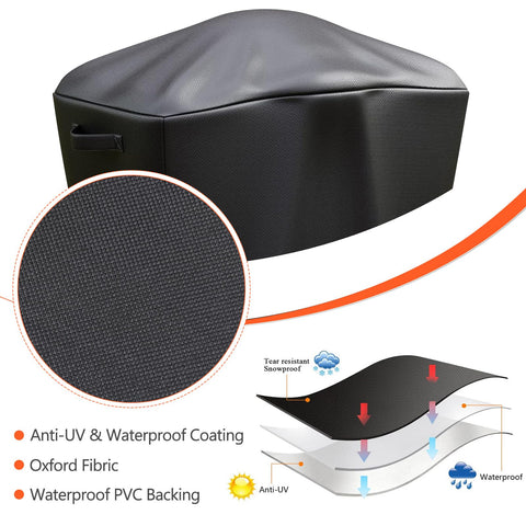 QuliMetal 7113 waterproof and UV-resistant fabric protects from elements.