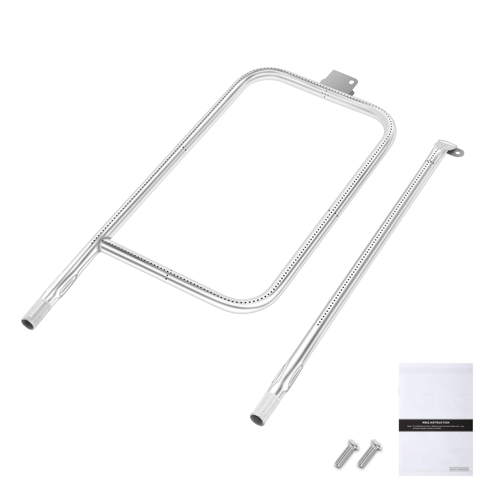 QuliMetal P-shaped burner tube for Weber Q3200 delivers even heat distribution