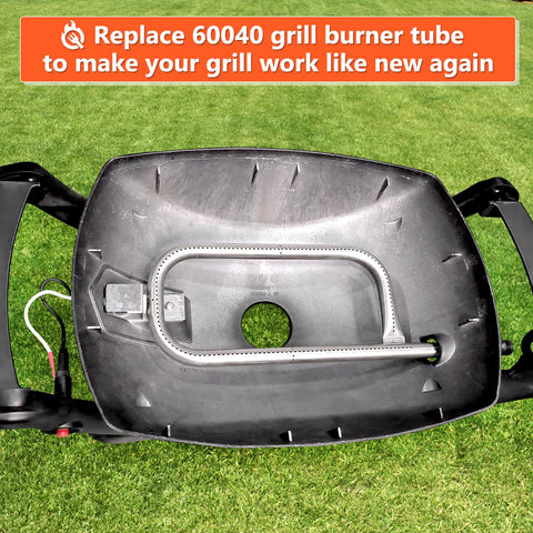 QuliMetal burner tube design promotes even gas flow for uniform cooking.