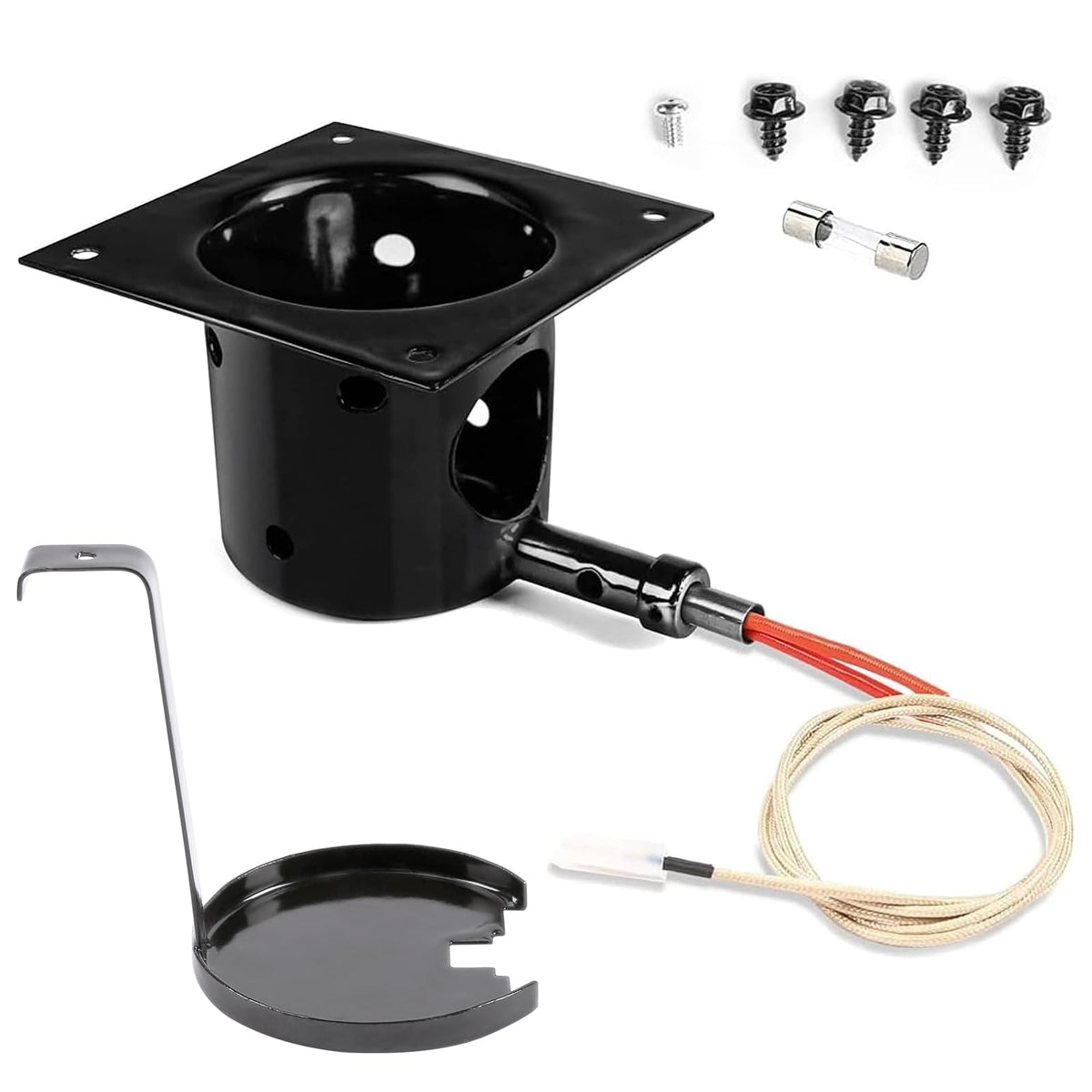 QuliMetal fire burn pot with enamel coating for reliable ignition.