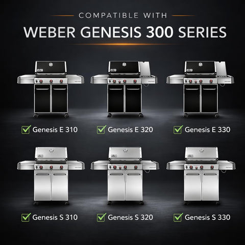 QuliMetal Genesis 300 front-control knobs image highlights precise alignment and fit