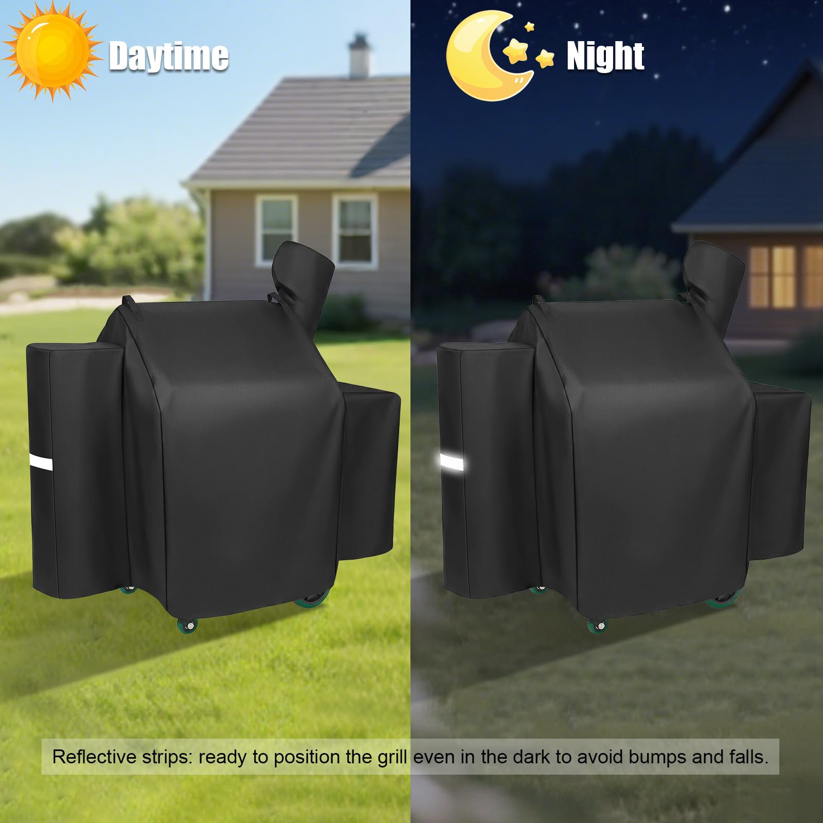 QuliMetal breathable vents aid heat escape after grilling.